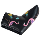 Flamingos Blade Black Head Cover
