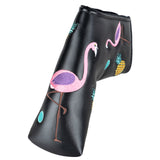 Flamingos Blade Black Head Cover