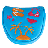 Hawaii Mallet Heel shafted Green Head Cover