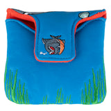 Shark Large Mallet Heel shafted Green  Head Cover