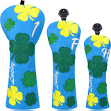 Blue Clover Golf Head Cover Set
