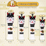 Maneki-neko Animal Cover Set 4pcs(1.3.5.U£© Head Cover
