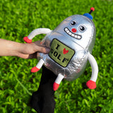 Robot plush Driver Head Cover