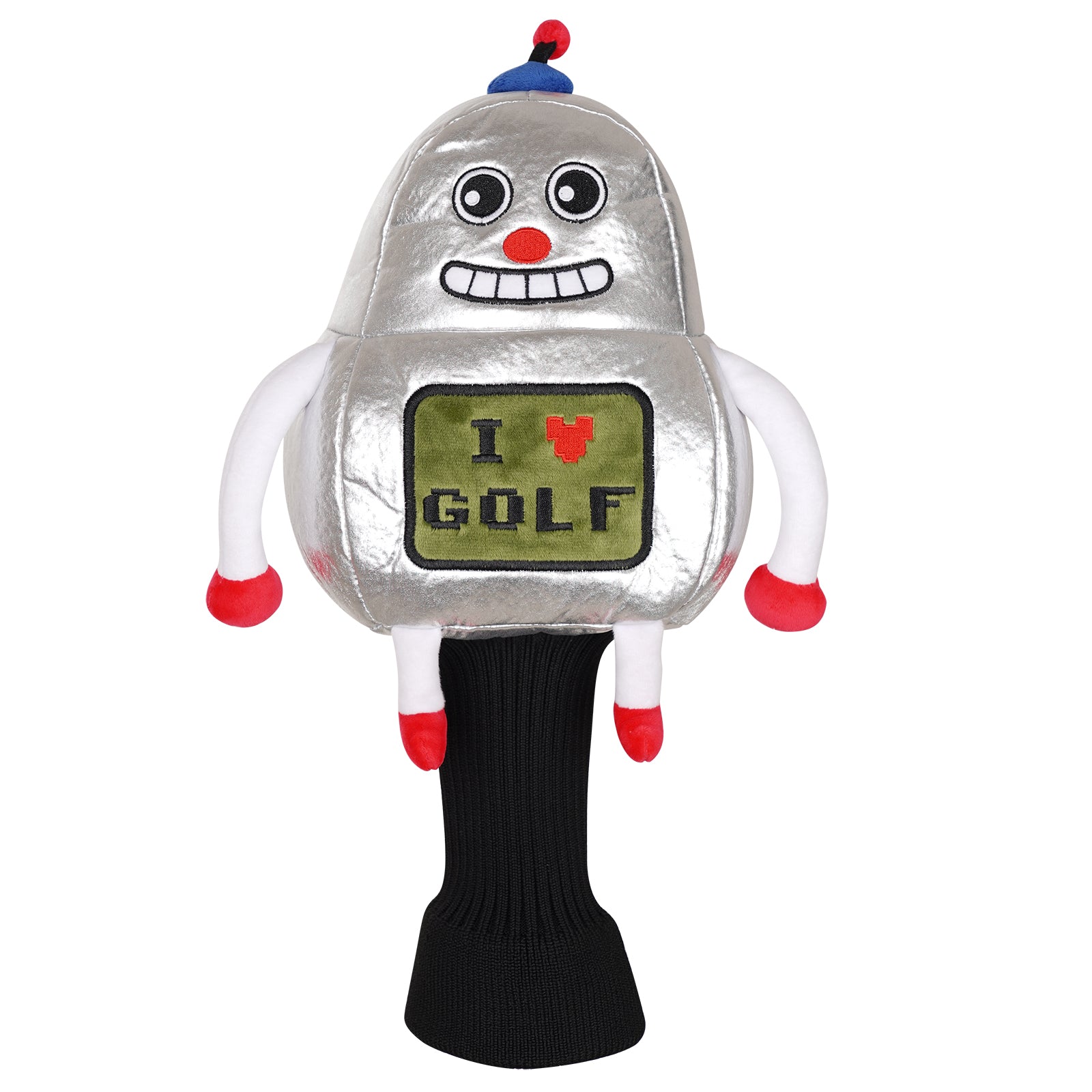 Robot plush Driver Head Cover