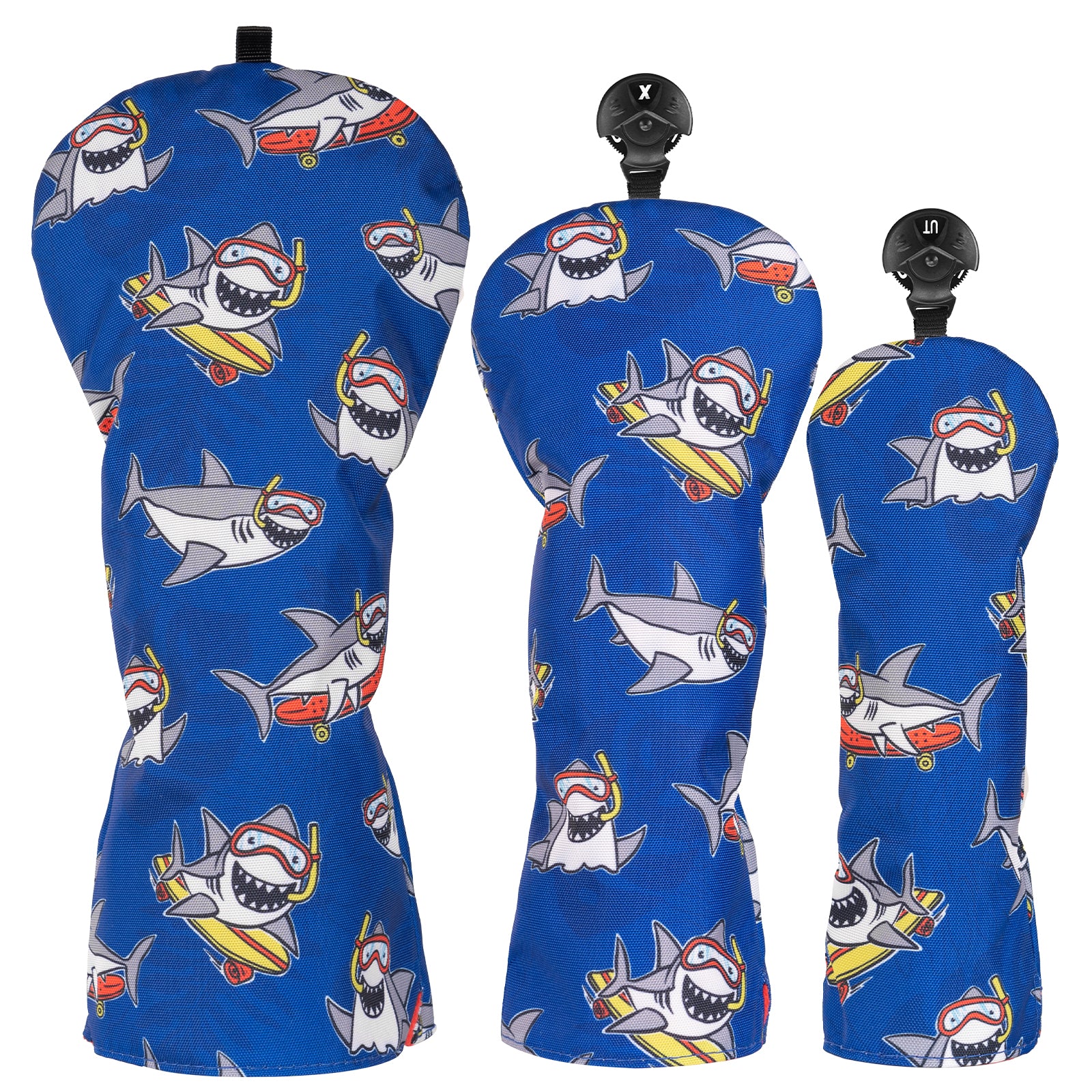 Shark Driver Golf Head Cover Set