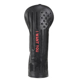 US Army Wood Putter Head Cover Set