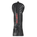 US Army Wood Putter Head Cover Set