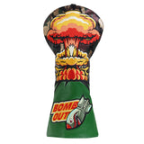 Green Camouflage Missile Flame Driver Headcover