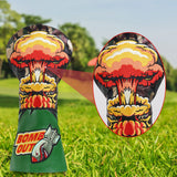 Green Camouflage Missile Flame Driver Headcover