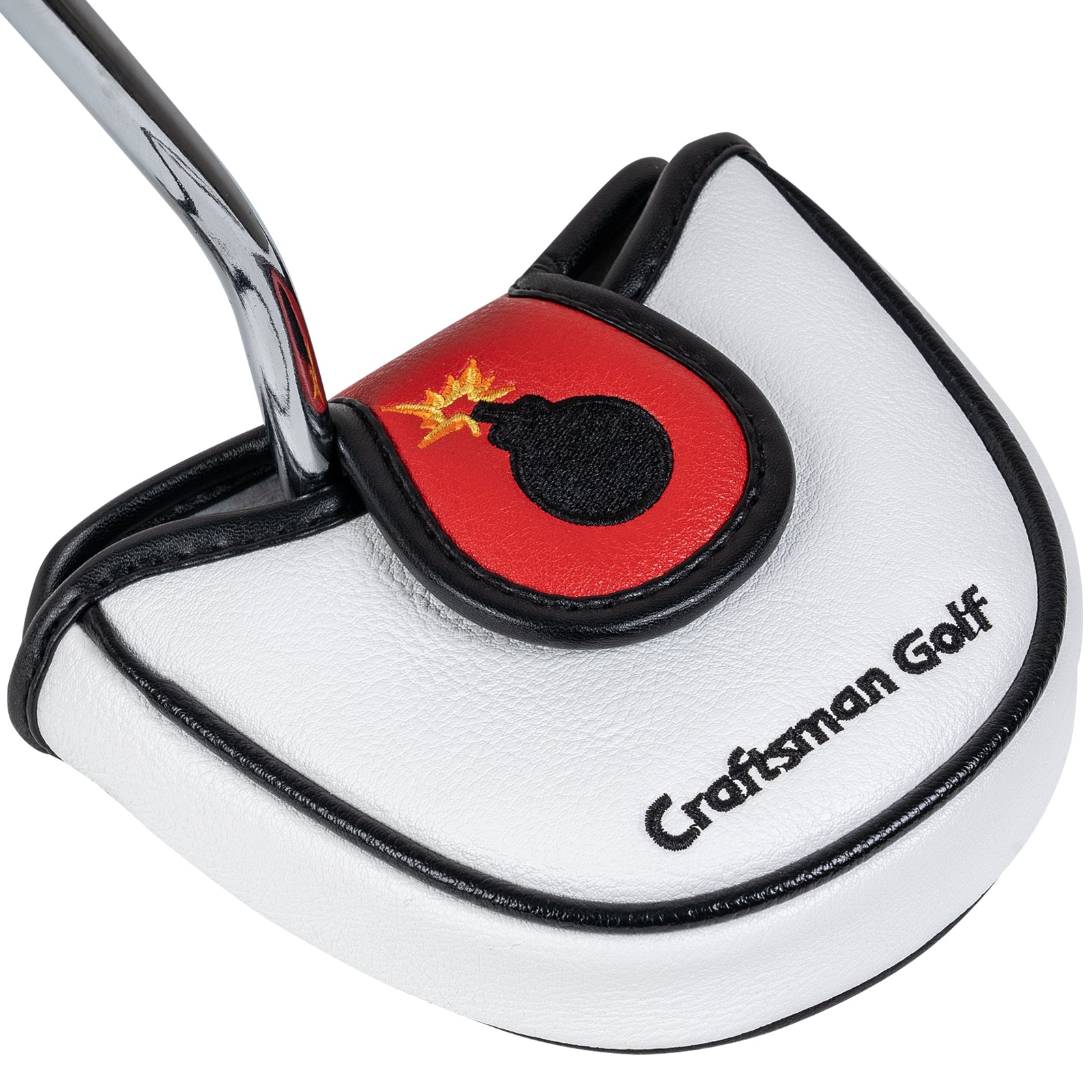 Black Bomb Mallet Putter Head Cover