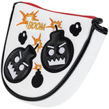 Black Bomb Mallet Putter Head Cover