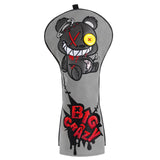 Grey Bear Head Cover Set
