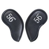 Black PU Double Side Wedge Cover 1pcs 56¡ã Head Cover