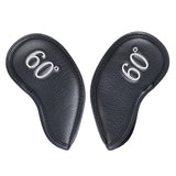 Black PU Double Side Wedge Cover 1pcs 60¡ã Head Cover