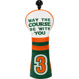 Green Numbers Driver Head Cover Set