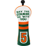 Green Numbers Driver Head Cover Set