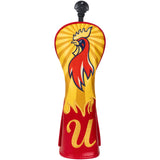 Yellow Rooster Head Cover Set