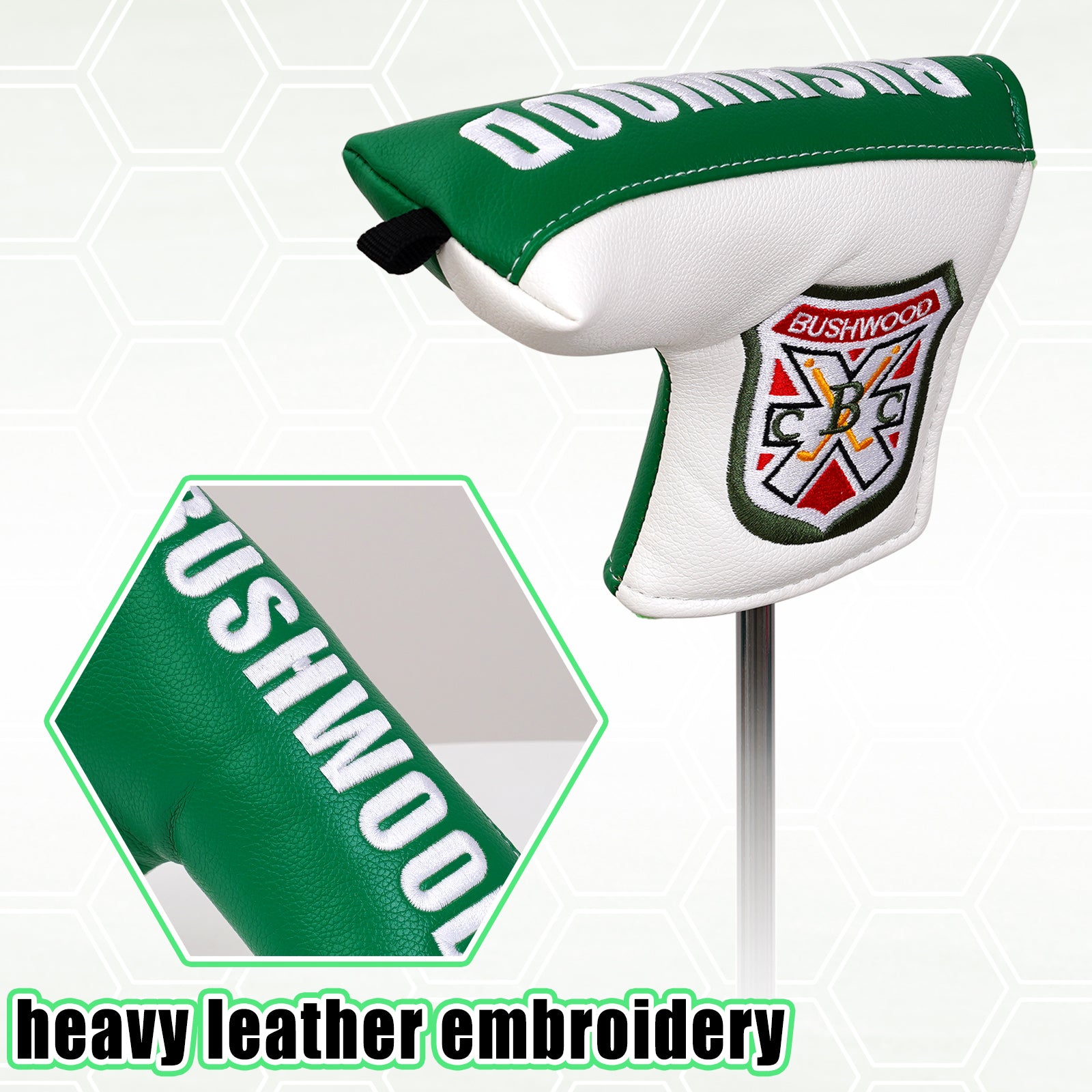 BUSHWOOD Blade Putter Head Cover