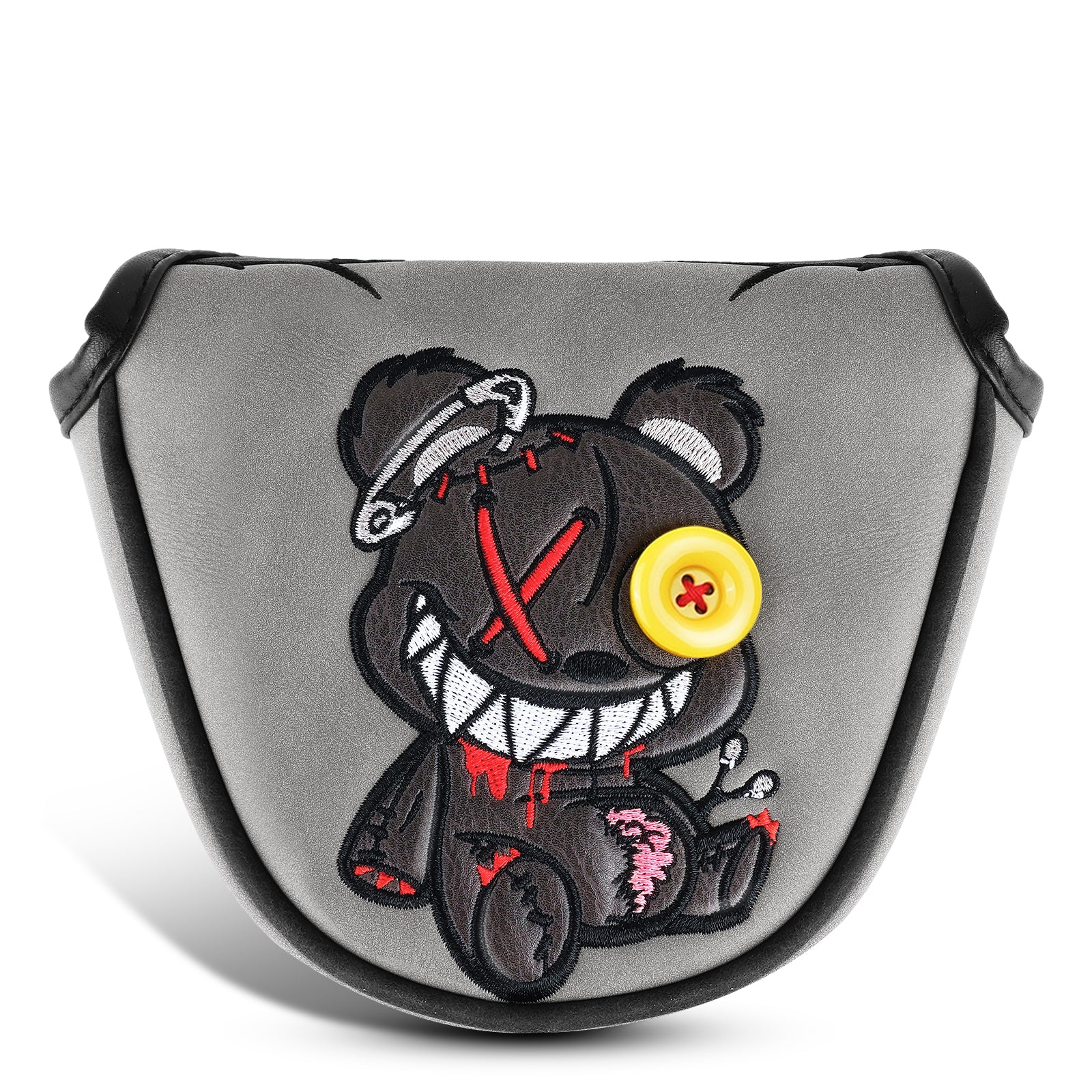 Grey Bear Head Cover Set