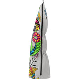 Grey PU Cinco Skull Driver Head Cover