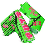 Green Putt Blade Head Cover
