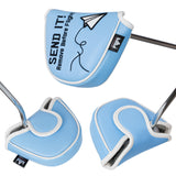 Sky Blue Airplane Mallet Head Cover