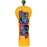 Yellow JUST Driver Driver Head Cover Set