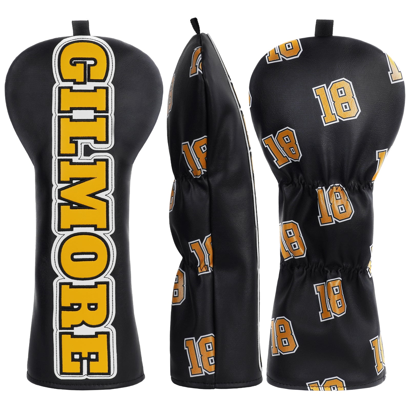 Black GILMORE Driver Head Cover