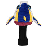 Fish Head Plush Animal Driver Head Cover