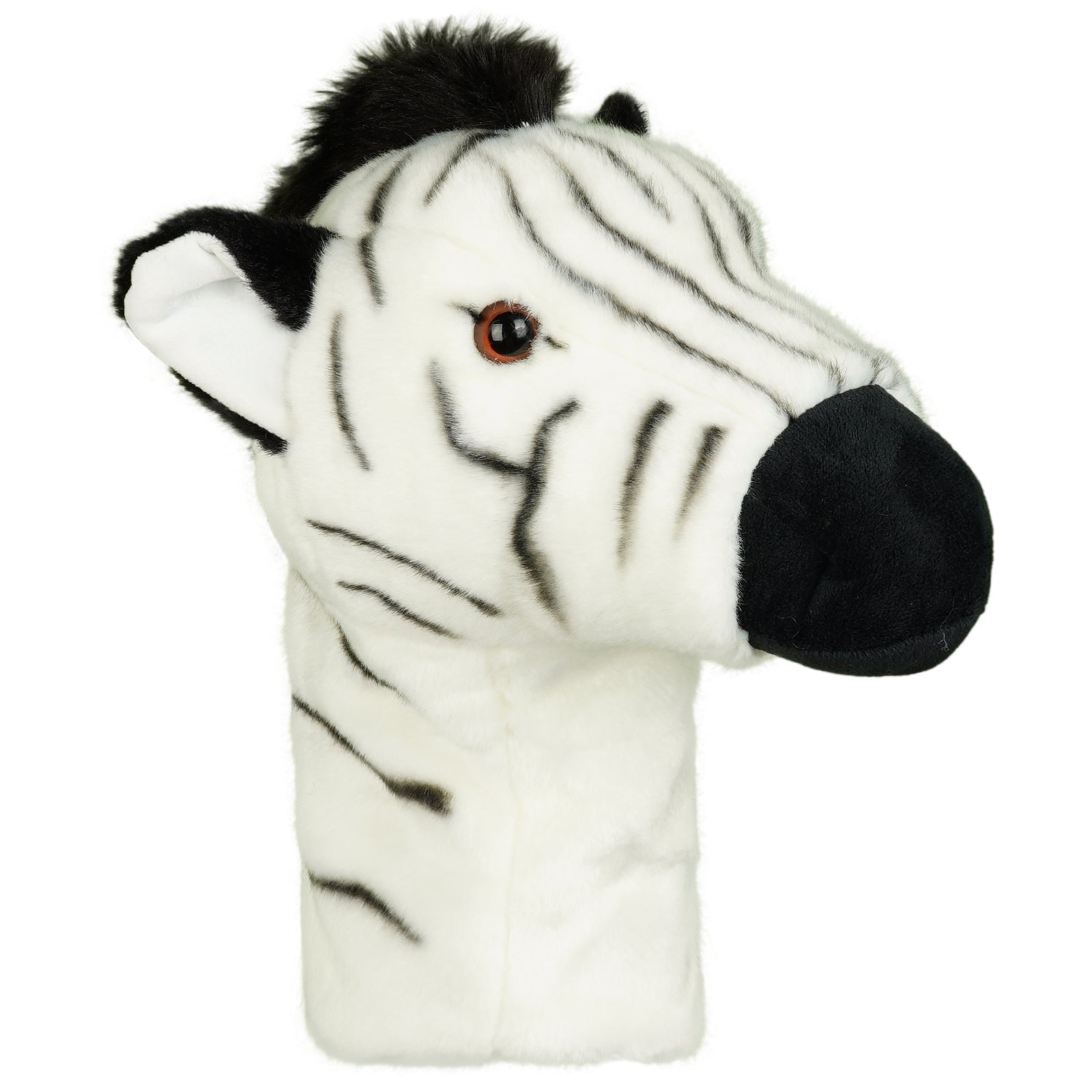 Zebra Plush Driver Head Cover