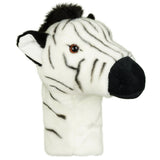 Zebra Plush Driver Head Cover
