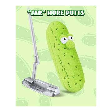 Tangy Pickled Cucumber Plush Blade Putter Cover