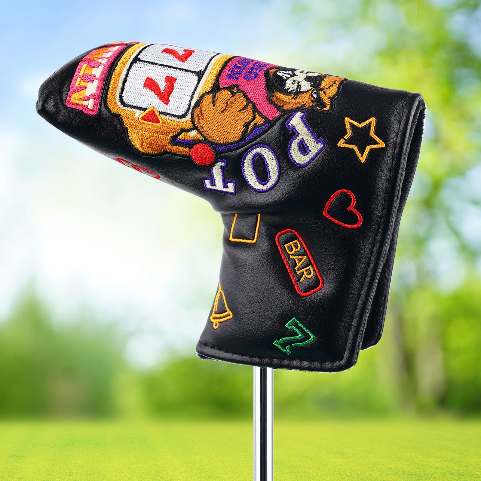 Casino Blade Putter Head Cover