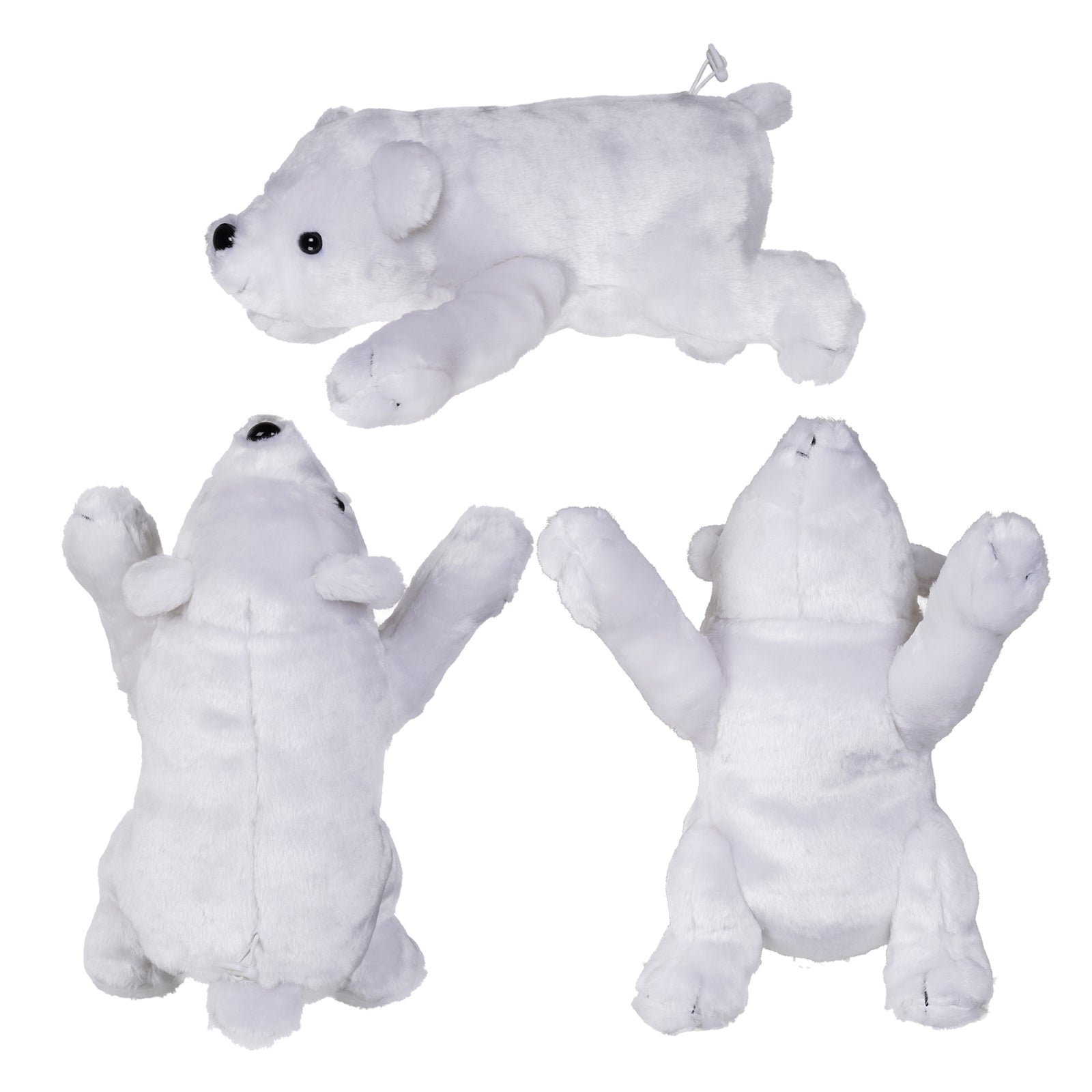 Polar Bear Driver Animal Head Cover