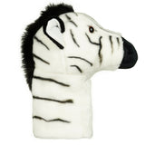 Zebra Plush Driver Head Cover