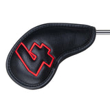 Custom Colorful No. Magnetic Leather Iron Covers