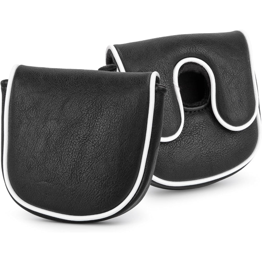Black Magnetic Leather Putter Head Cover for LAB DF3