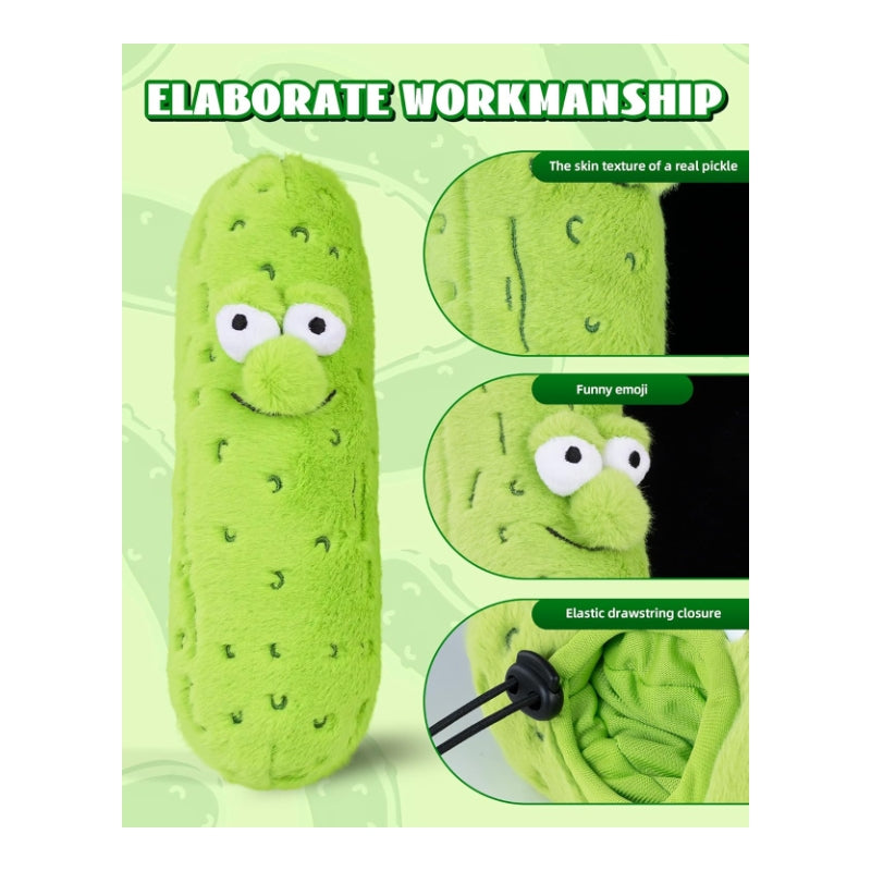 Tangy Pickled Cucumber Plush Blade Putter Cover