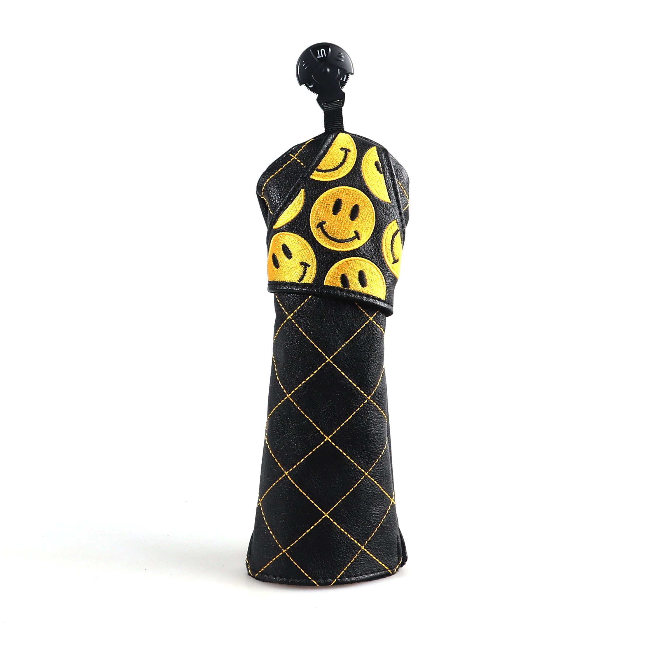 Emoji Black Golf Head Cover Set