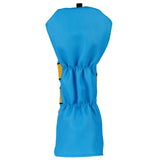 Blue PU Birdie Driver Head Cover