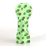 Green Fabric Kiwifruit Driver Head Cover