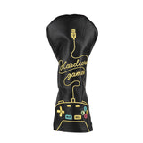 Black PU Controller Driver Head Cover