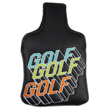 Black PU GOLF Square Head Cover