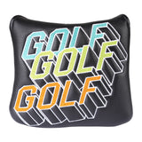 Black PU GOLF Square Head Cover