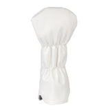 White PU Raccoon Driver Head Cover