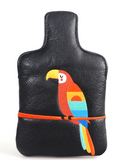 Black PU Parrot Square Head Cover