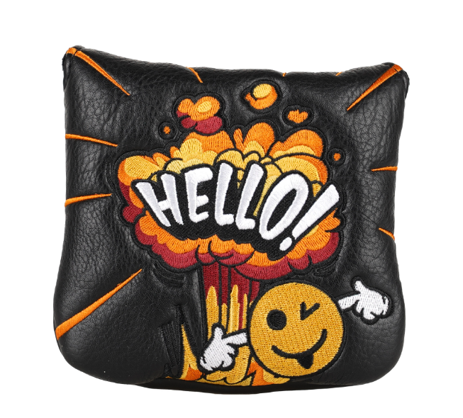 Boom! Emoji XL Mallet Velcro Head Cover