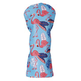 Blue Flamingo Driver Head Cover