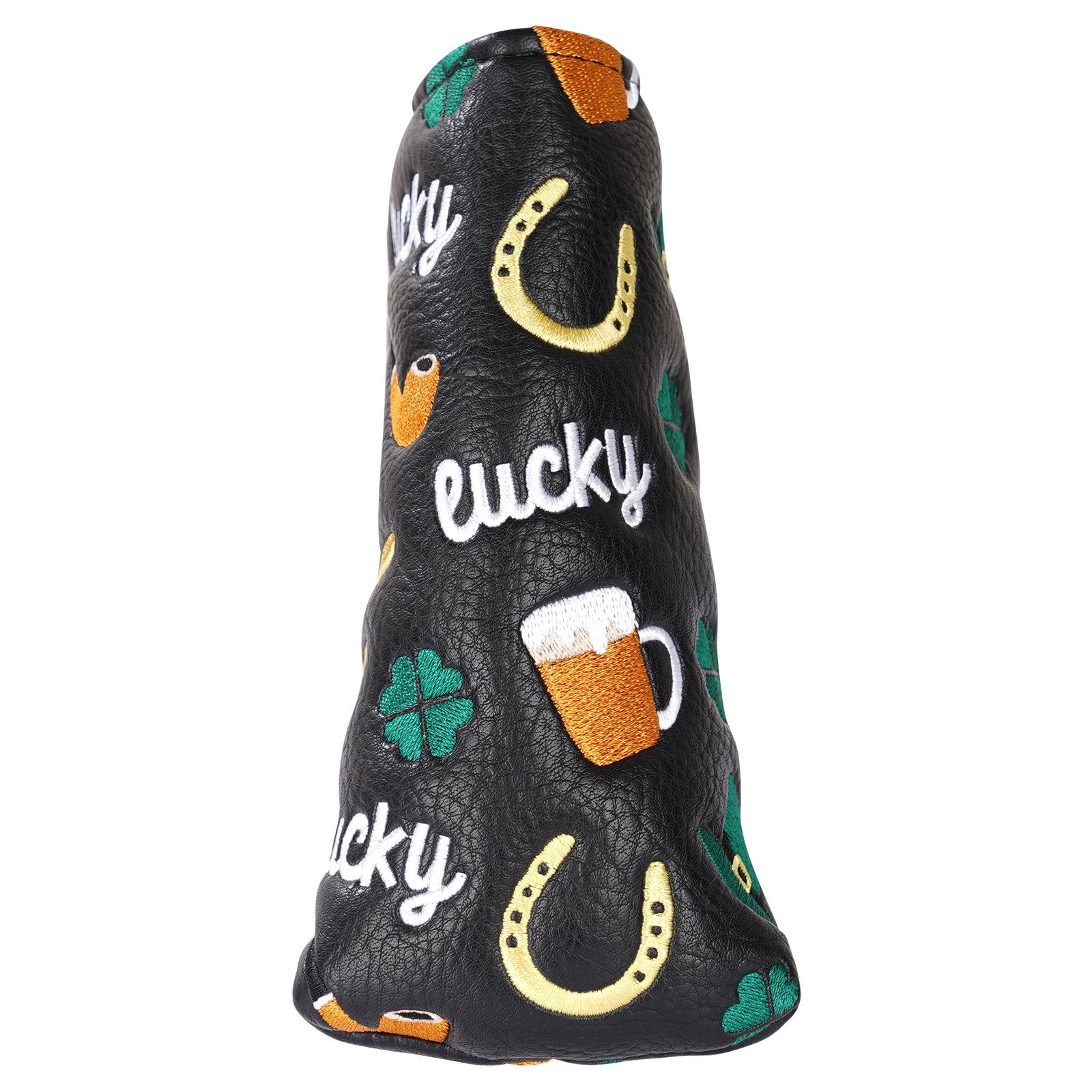 Black PU Cup Tobacco Pipe Blade Head Cover