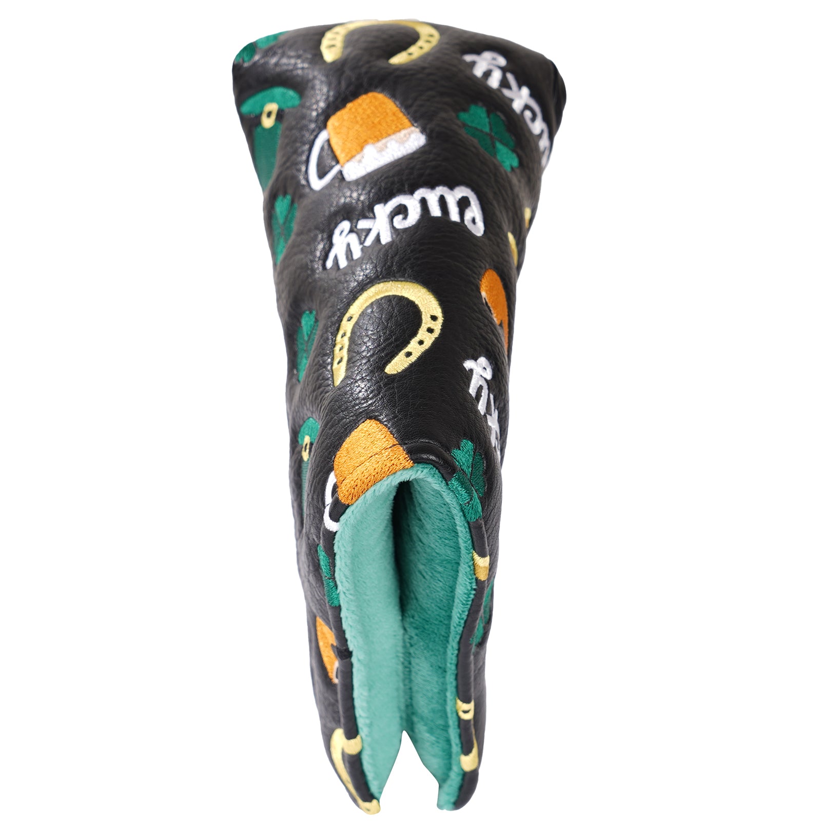 Black PU Cup Tobacco Pipe Blade Head Cover